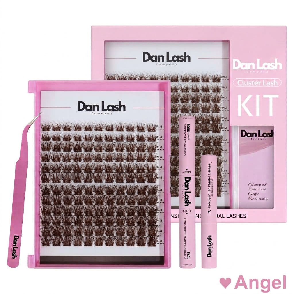 Lash Cluster Extension Kit DIY (Angel) (Brown)