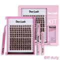 Lash Cluster Extension Kit DIY (Off Duty) (Brown)