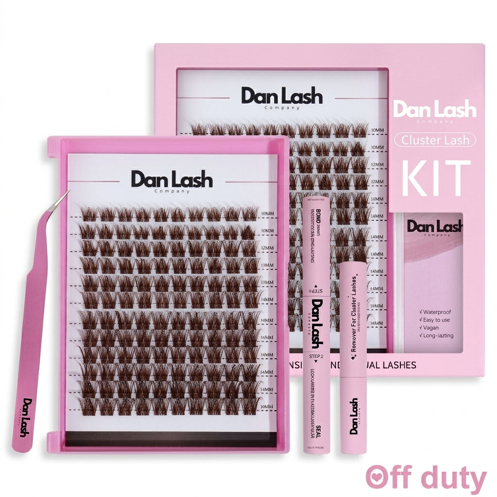 Lash Cluster Extension Kit DIY (Off Duty) (Brown)